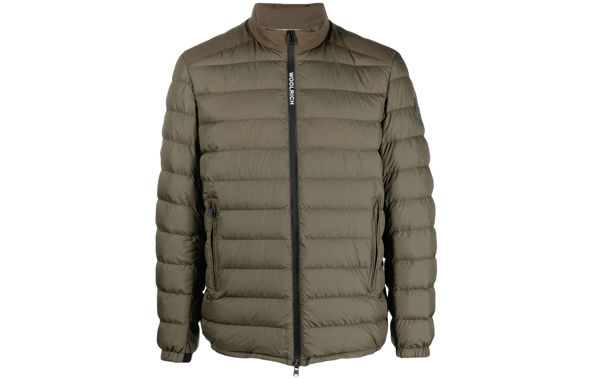 WOOLRICH SS23 Green Quilted Down Jacket. CFWOOU0697MRUT2635614