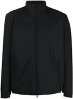WOOLRICH SS23 Solid Black Zip-Up Jacket with Double Pockets WOOU0692MRUT3280100 WOOLRICH SS23 Solid Black Zip-Up Jacket with Double Pockets WOOU0692MRUT3280100