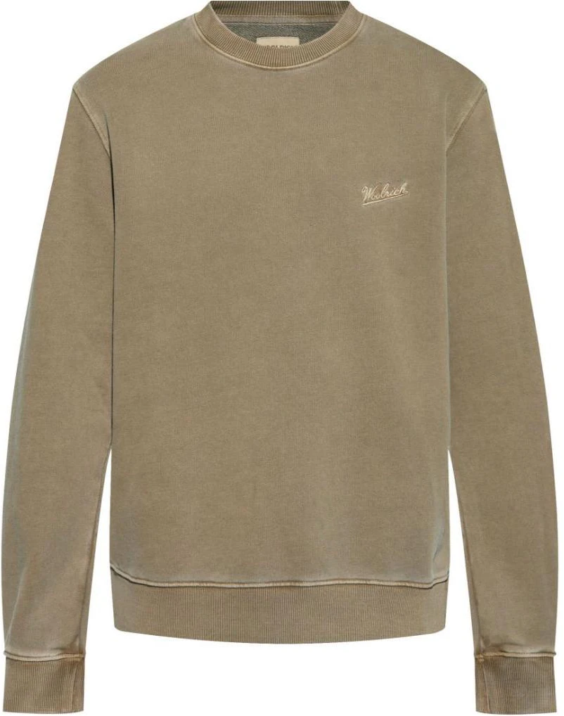 woolrich-ss-24-green-pullover-sweatshirt-with-embroidered-logo-cfwosw-0259-mrut-3686-green