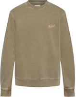 WOOLRICH SS24 Green Pullover Sweatshirt with Embroidered Logo CFWOSW0259MRUT3686-GREEN WOOLRICH SS24 Green Pullover Sweatshirt with Embroidered Logo CFWOSW0259MRUT3686-GREEN