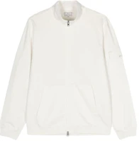 WOOLRICH SS24 High-Neck Zip-Up Sweatshirt White Long Sleeve CFWOSW0231MRUT3688 WOOLRICH SS24 High-Neck Zip-Up Sweatshirt White Long Sleeve CFWOSW0231MRUT3688
