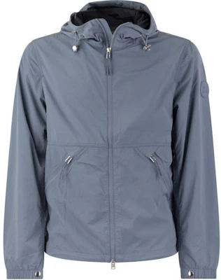 WOOLRICH SS24 淺藍可調帽兜長袖外套 CFWOOU0900MRUT371831123 Buy WOOLRICH SS24 淺藍可調帽兜長袖外套 CFWOOU0900MRUT371831123