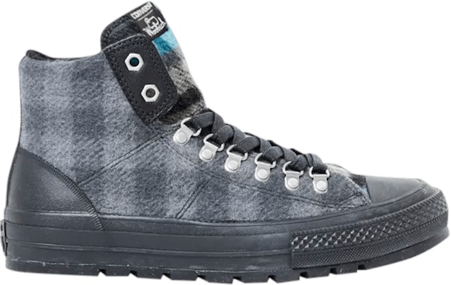Woolrich x Converse Chuck Taylor All Star Street Hiker 高筒鞋「黑色雷鳴條紋」 149385C Buy Woolrich x Converse Chuck Taylor All Star Street Hiker 高筒鞋「黑色雷鳴條紋」 149385C