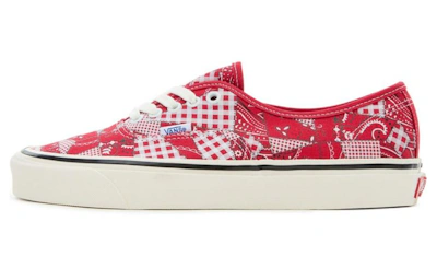 WP x Vans Authentic 44 DX 'Paisley Patchwork - Racing Red'