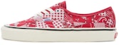 Buy WP x Vans Authentic 44 DX 'Paisley Patchwork - Merah Racing' VN0A7Q5CIZQ