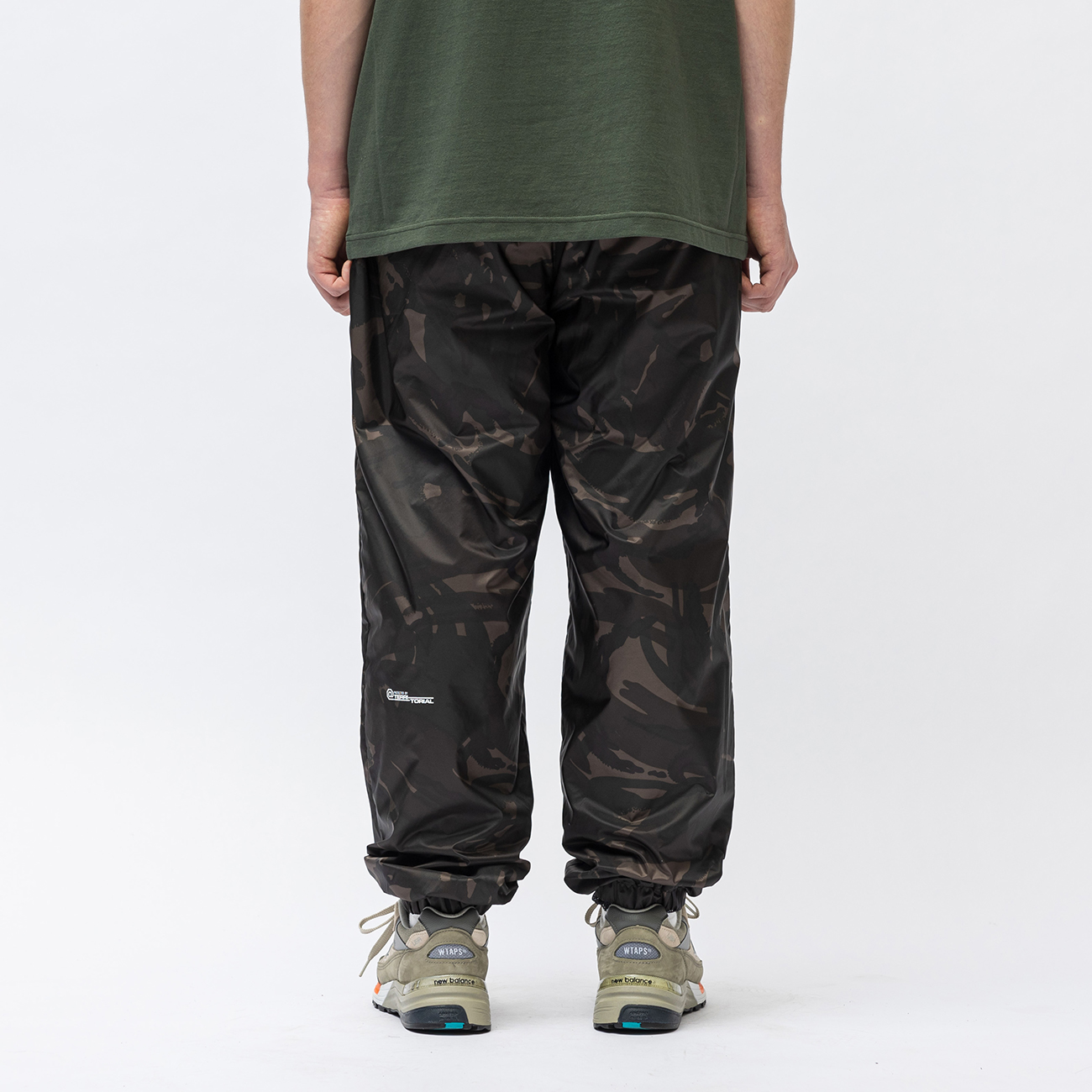 Shop WTAPS  Camouflage Cargo Pants with Drawstring Casual Design. 232BRDT-PTM02