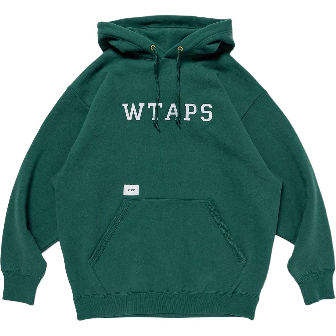 Order WTAPS  Cotton Logo Hoodie Long Sleeve Sweatshirt 241ATDT-CSM04