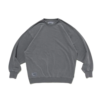 WTAPS Crewneck Pullover Solid Color Sweater 232ATDT-CSM26