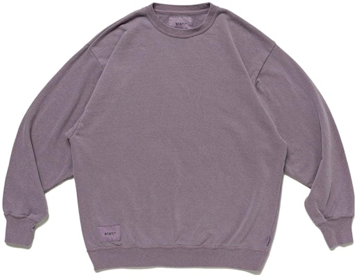 WTAPS Crewneck Pullover Solid Color Sweater 232ATDT-CSM26 Order WTAPS Crewneck Pullover Solid Color Sweater 232ATDT-CSM26