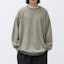 Details for WTAPS Crewneck Pullover Solid Color Sweater 232ATDT-CSM26