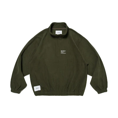 WTAPS Letter High-Neck Pullover Casual Sweatshirt 232ATDT-CSM33