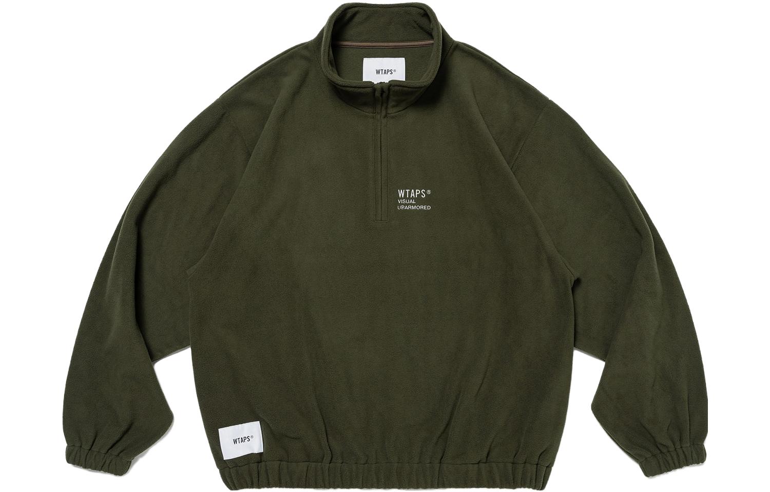 Order WTAPS  Letter High-Neck Pullover Casual Sweatshirt 232ATDT-CSM33