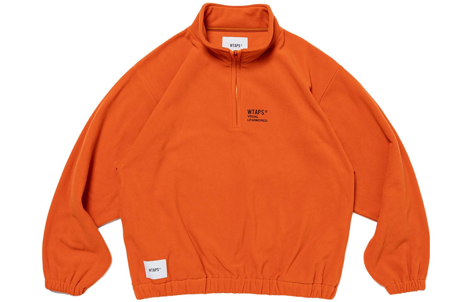 Purchase WTAPS  Letter High-Neck Pullover Casual Sweatshirt 232ATDT-CSM33
