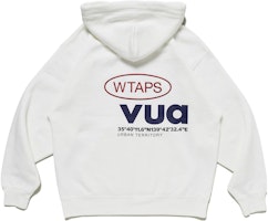 WTAPS Pullover Hoodie with Alphanumeric Print Long Sleeve 232ATDT-CSM10 WTAPS Pullover Hoodie with Alphanumeric Print Long Sleeve 232ATDT-CSM10