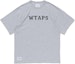 Lookbook WTAPS Short Sleeve Cotton Knit Tee with Letter Appliqué. 241ATDT-CSM21