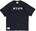 Purchase WTAPS Short Sleeve Cotton Knit Tee with Letter Appliqué. 241ATDT-CSM21