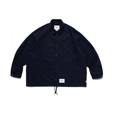 WTAPS Solid Color Button-Up Long Sleeve Jacket 231TQDT-JKM02