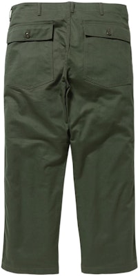 WTAPS Straight-Leg Casual Pants Olive Green 221BRDT-PTM01 Lookbook WTAPS Straight-Leg Casual Pants Olive Green 221BRDT-PTM01