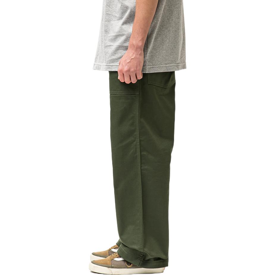 Details for WTAPS  Straight-Leg Casual Pants Olive Green 221BRDT-PTM01