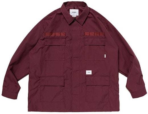 WTAPS Zip-Up Lettering Collar Long Sleeve Jacket 232WVDT-SHM04 Shop WTAPS Zip-Up Lettering Collar Long Sleeve Jacket 232WVDT-SHM04