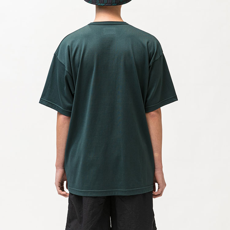 Sizing WTAPS Academy Logo Crewneck Short Sleeve T-Shirt 221ATDT-CSM17