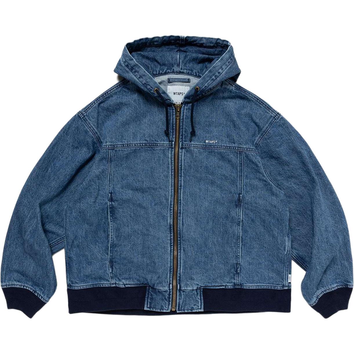 WTAPS Active Cactus Denim Jacket Indigo - 241WVDT-JKM02