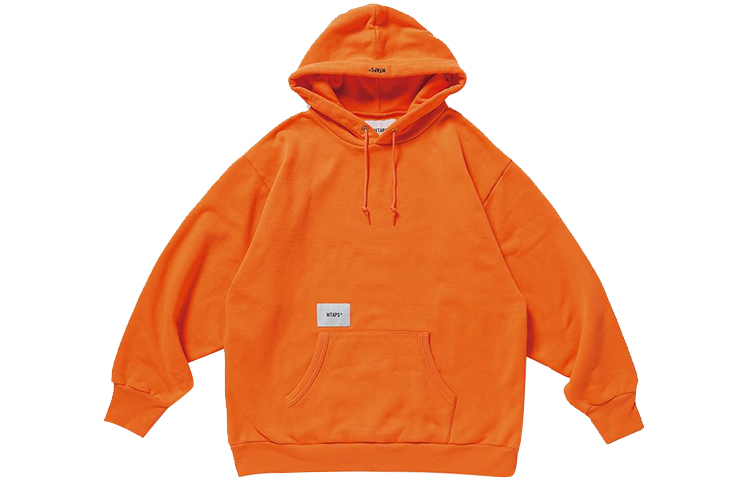 WTAPS Casual Hoodie Unisex Orange 192ATDT-CSM08-OR