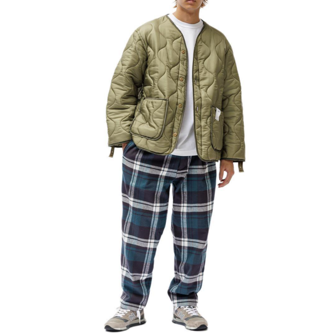 Purchase WTAPS Chain Embroidery Nylon Long Sleeve Jacket for Men 241CWDT-JKM02