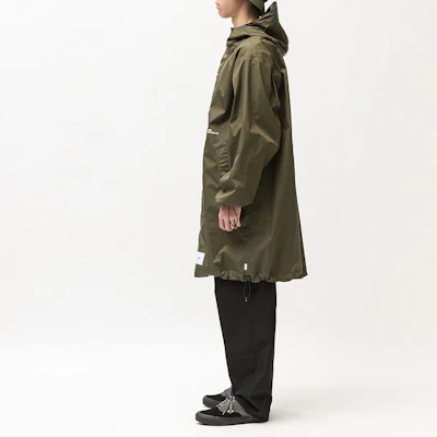 WTAPS Hoodie Jaket Unisex Warna Blok dengan Print Tengkorak. 221BRDT-JKM02 Sizing WTAPS Hoodie Jaket Unisex Warna Blok dengan Print Tengkorak. 221BRDT-JKM02