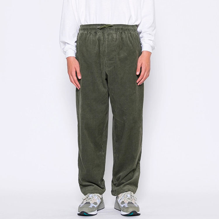Lookbook WTAPS Corduroy Straight-Leg Casual Pants 202BRDT-PTM04