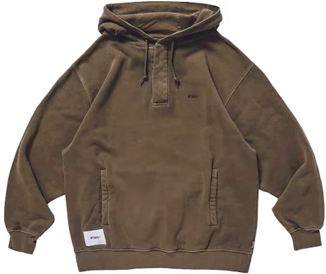 WTAPS Drawstring Oversized Hoodie Washed Long-Sleeve - Fashion 202ATDT-CSM29 Buy WTAPS Drawstring Oversized Hoodie Washed Long-Sleeve - Fashion 202ATDT-CSM29