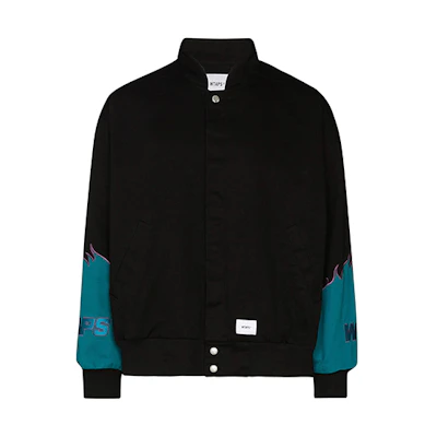 WTAPS Drifters Black Bomber Jacket 201BRDTJKM04
