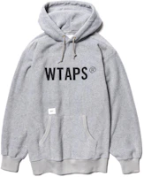 WTAPS Embroidered Logo Hoodie Unisex Gray 192ATDT-CSM25 WTAPS Embroidered Logo Hoodie Unisex Gray 192ATDT-CSM25
