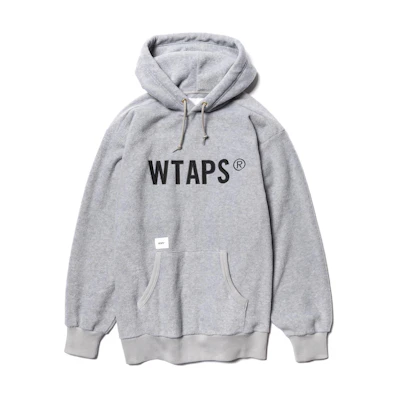 WTAPS Embroidered Logo Hoodie Unisex Gray 192ATDT-CSM25
