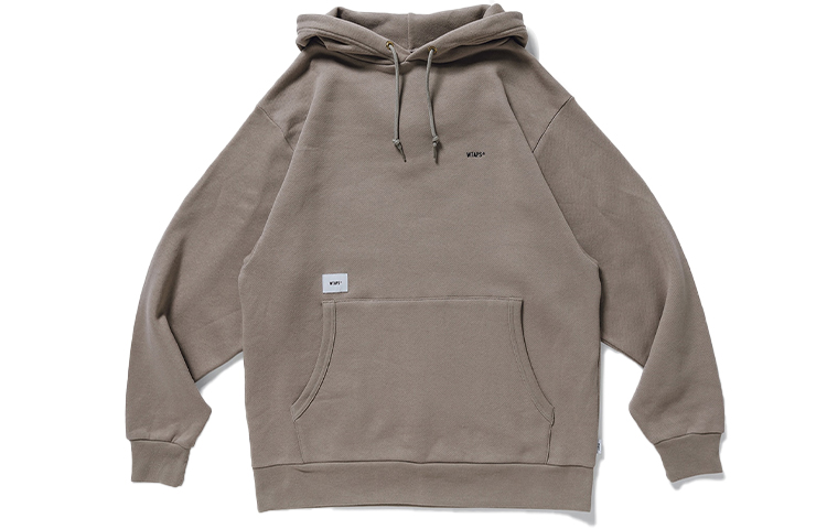 WTAPS Embroidered Logo Loose Fit Hoodie Unisex 211ATDT-CSM10