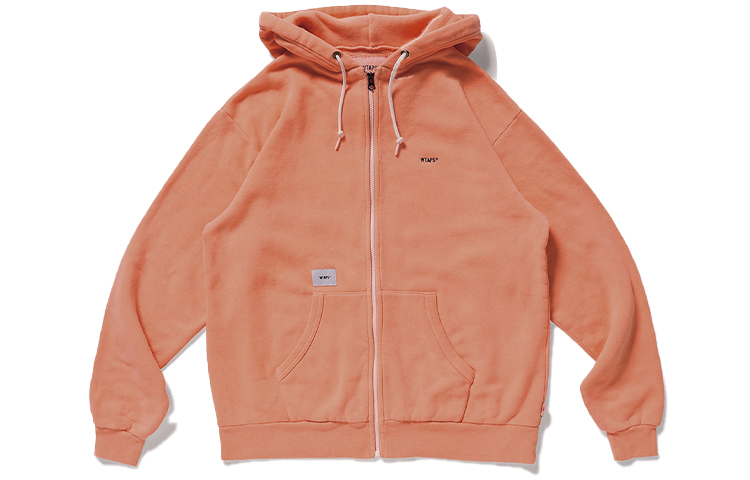 WTAPS Embroidered Logo Oversized Hoodie Jacket Unisex 211ATDT-CSM09