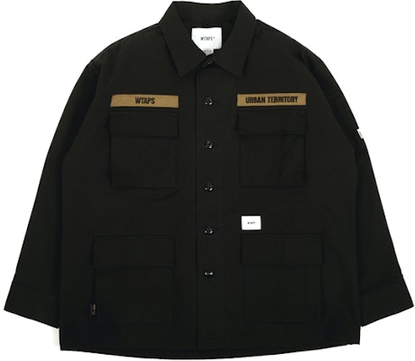 WTAPS Four-Pocket Long Sleeve Workwear Jacket 202WVDT-SHM01 Details for WTAPS Four-Pocket Long Sleeve Workwear Jacket 202WVDT-SHM01