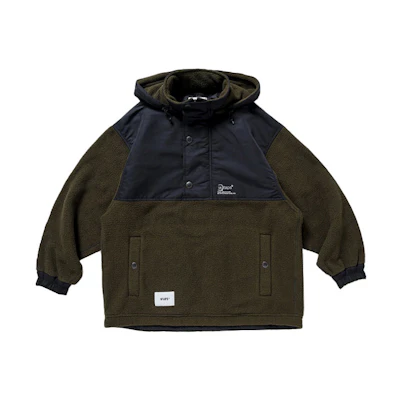 WTAPS FW21 Colorblock Drawstring Hooded Jacket Outerwear 212TQDT-JKM02