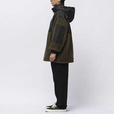 WTAPS FW21 Colorblock Drawstring Hooded Jacket Outerwear 212TQDT-JKM02 Sizing WTAPS FW21 Colorblock Drawstring Hooded Jacket Outerwear 212TQDT-JKM02