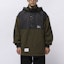 Cheap WTAPS FW21 Colorblock Drawstring Hooded Jacket Outerwear 212TQDT-JKM02