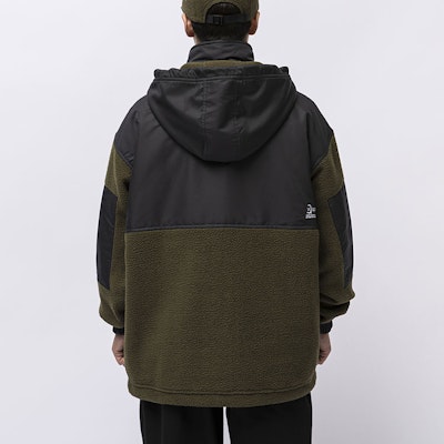 WTAPS FW21 Colorblock Drawstring Hooded Jacket Outerwear 212TQDT-JKM02 1