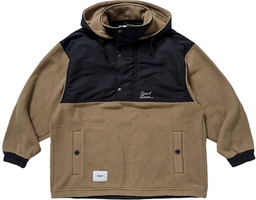 WTAPS FW21 Colorblock Drawstring Hooded Jacket Outerwear 212TQDT-JKM02 2