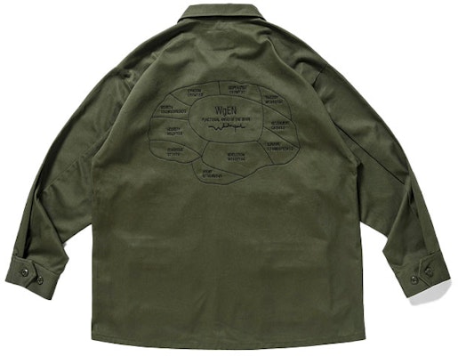 WTAPS FW21 刺繡四口袋襯衫外套 212WVDT-SHM02 3