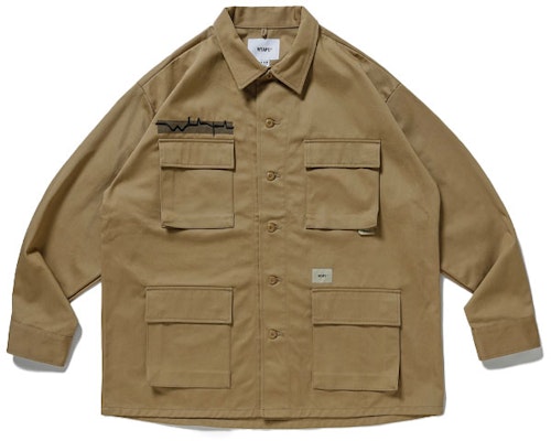 WTAPS FW21 刺繡四口袋襯衫外套 212WVDT-SHM02 Order WTAPS FW21 刺繡四口袋襯衫外套 212WVDT-SHM02