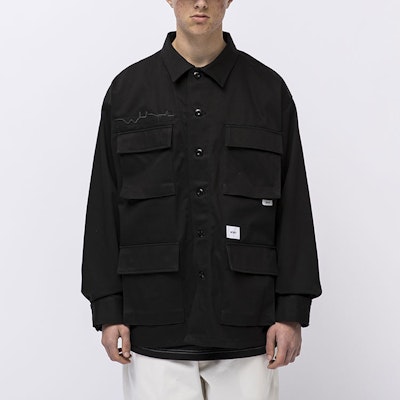 WTAPS FW21 刺繡四口袋襯衫外套 212WVDT-SHM02 Sizing WTAPS FW21 刺繡四口袋襯衫外套 212WVDT-SHM02
