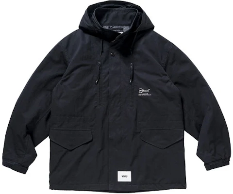 WTAPS FW21 Logo Drawstring Hooded Jacket Outerwear 212WVDT-JKM05 Buy WTAPS FW21 Logo Drawstring Hooded Jacket Outerwear 212WVDT-JKM05