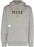 WTAPS FW21 Logo Print Drawstring Hoodie Grey Edition 211ATDTCSM38 WTAPS FW21 Logo Print Drawstring Hoodie Grey Edition 211ATDTCSM38