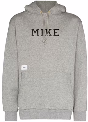 WTAPS FW21 Logo Print Drawstring Hoodie Grey Edition 211ATDTCSM38 Buy WTAPS FW21 Logo Print Drawstring Hoodie Grey Edition 211ATDTCSM38