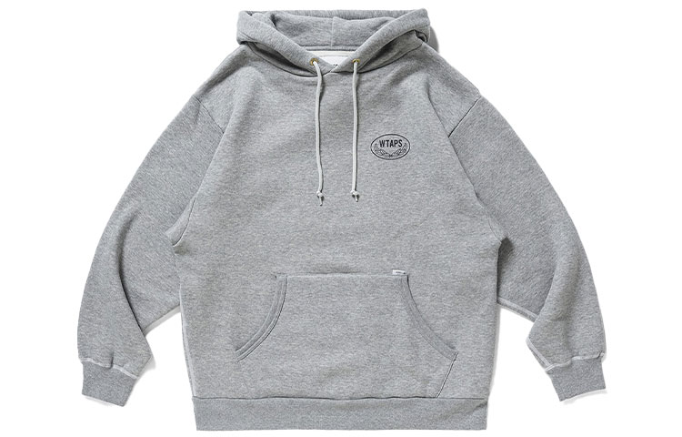 WTAPS FW21 Minimalist Solid Color Sweatshirt 212ATDT-CSM29