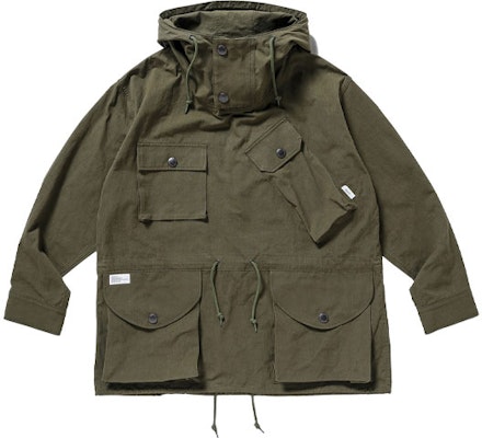 WTAPS FW21 Solid Color Multi-Pocket Drawstring Hooded Jacket Men. 212WVDT-JKM04 Buy WTAPS FW21 Solid Color Multi-Pocket Drawstring Hooded Jacket Men. 212WVDT-JKM04